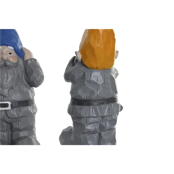 Decorative Figure DKD Home Decor 25 x 18,3 x 48,2 cm Gnome Magnesium