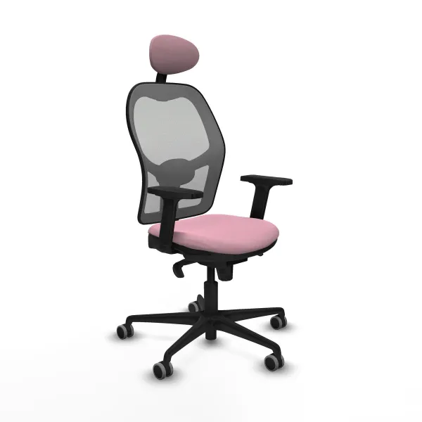 Office Chair with Headrest Piqueras y Crespo 2D036G1 Pink