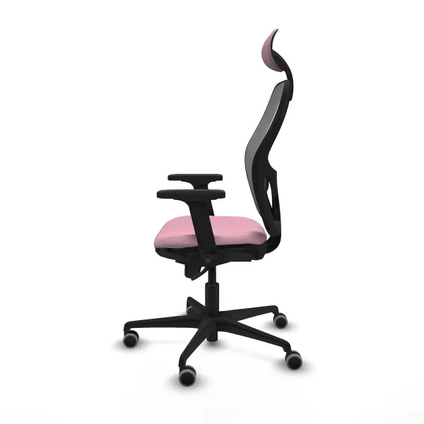 Ofiso kėdė su atrama galvai Piqueras y Crespo 2D036G1 Rožinė