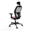 Office Chair with Headrest Piqueras y Crespo 2D036G1 Pink