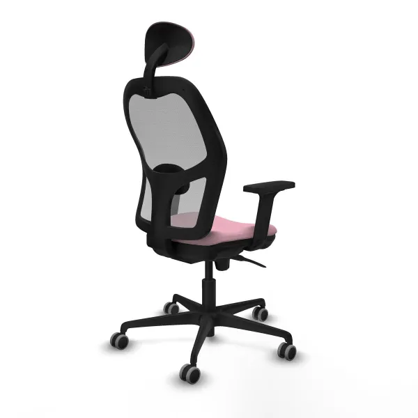 Office Chair with Headrest Piqueras y Crespo 2D036G1 Pink