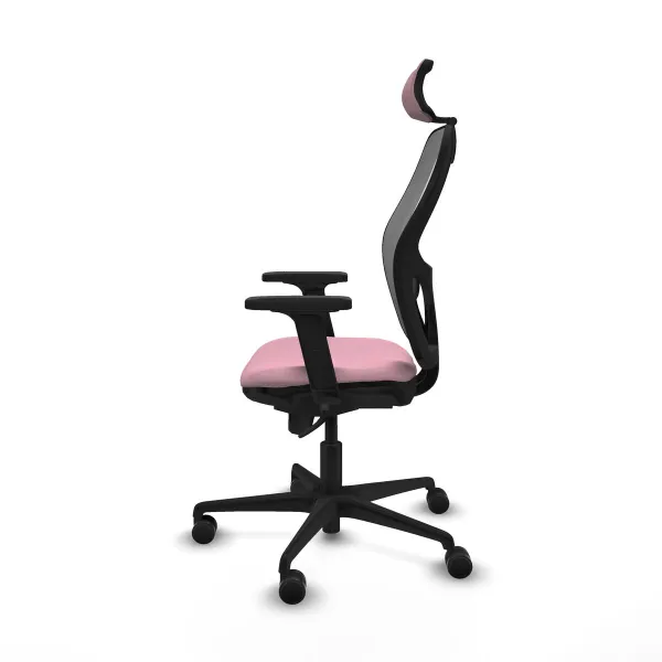 Office Chair with Headrest Piqueras y Crespo 2D036N2 Pink
