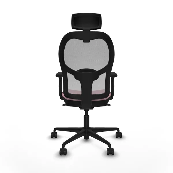 Office Chair with Headrest Piqueras y Crespo 2D036N2 Pink