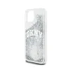 DKNY Liquid Glitter Big Logo - Case for iPhone 15 / 14 / 13 (white)