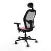 Office Chair with Headrest Piqueras y Crespo 3D036G1 Pink
