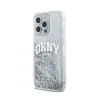 DKNY Liquid Glitter Big Logo - Case for iPhone 15 Pro (white)