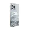 DKNY Liquid Glitter Big Logo - Case for iPhone 15 Pro (white)