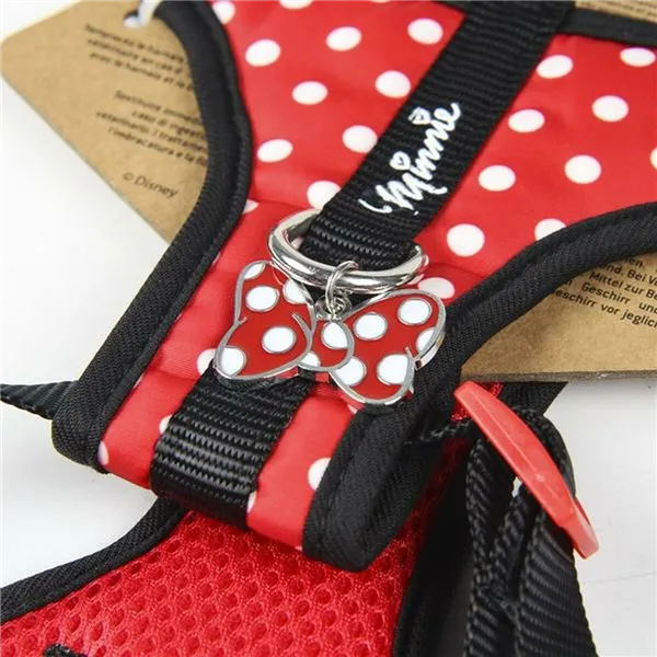 Dog Harness Minnie Mouse XXS/XS Red