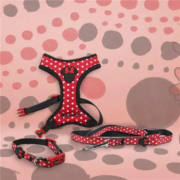 Dog Harness Minnie Mouse Red M/L