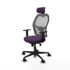 Office Chair with Headrest Piqueras y Crespo 1D036N2 Purple