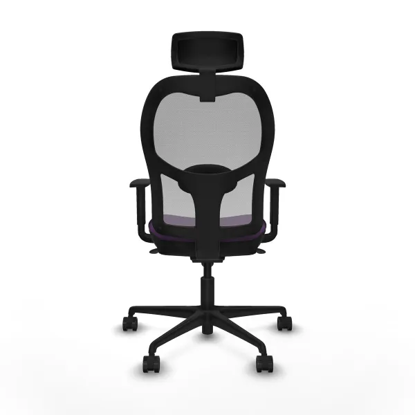 Office Chair with Headrest Piqueras y Crespo 1D036N2 Purple