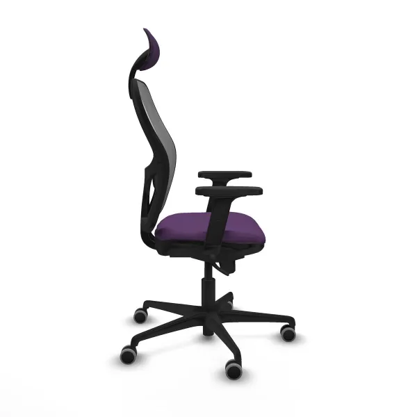 Office Chair with Headrest Piqueras y Crespo 2D036G1 Purple