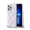 DKNY Liquid Glitter Multilogo - Case for iPhone 15 Pro (pink)
