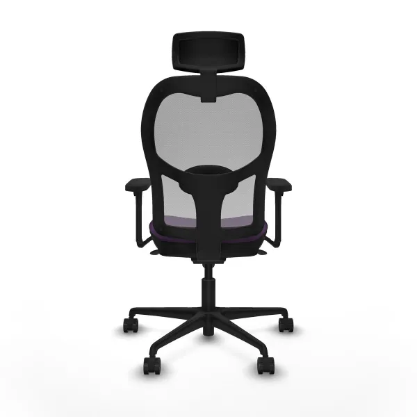 Office Chair with Headrest Piqueras y Crespo 3D036N2 Purple