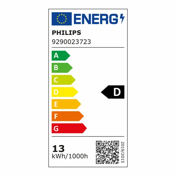 LED lamp Philips D 13 W E27 2000 Lm 12,4 x 17,7 cm (6500 K)