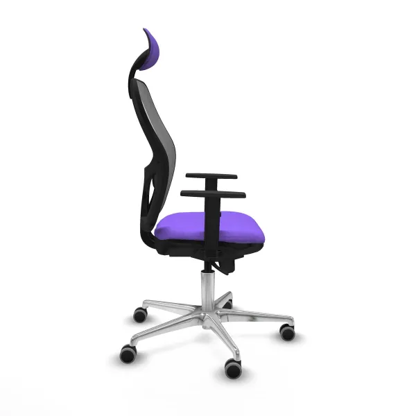 Office Chair with Headrest Jorquera Piqueras y Crespo 1D086G1 Lilac