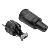 Socket plug kopp Black IP44 16 A