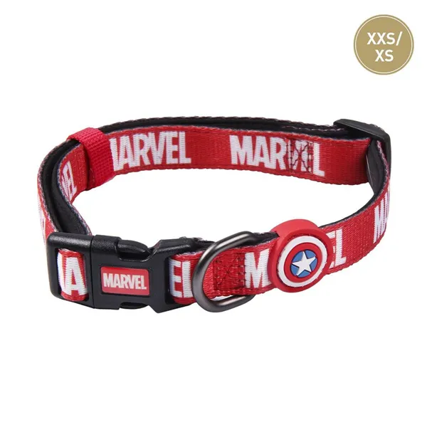 Dog collar Marvel XXS/XS Red