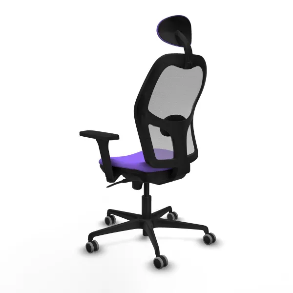 Office Chair with Headrest Piqueras y Crespo 3D036G1 Lilac