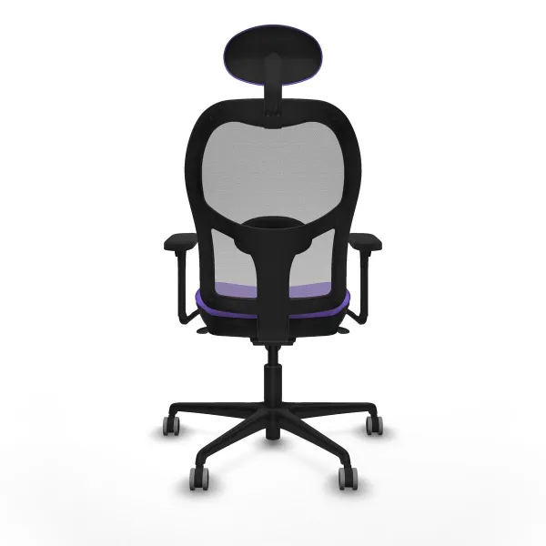Office Chair with Headrest Piqueras y Crespo 3D036G1 Lilac