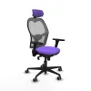 Office Chair with Headrest Piqueras y Crespo 3D036G2 Lilac