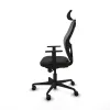 Office Chair with Headrest Piqueras y Crespo 1D036N2 Black