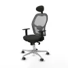 Office Chair with Headrest Jorquera Piqueras y Crespo 1D086G1 Black