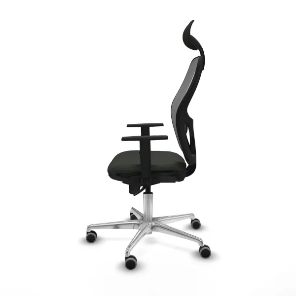 Office Chair with Headrest Jorquera Piqueras y Crespo 1D086G1 Black