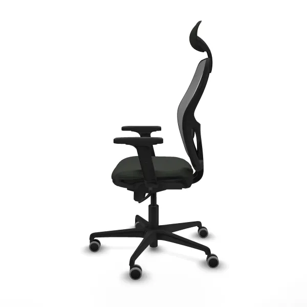 Office Chair with Headrest Piqueras y Crespo 2D036G1 Black