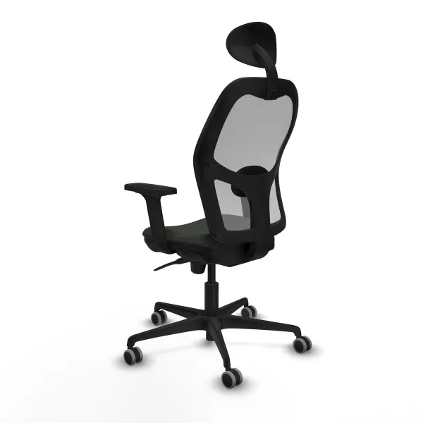 Office Chair with Headrest Piqueras y Crespo 2D036G1 Black