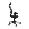 Office Chair with Headrest Piqueras y Crespo 2D036G1 Black