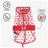 Dog raincoat Minnie Mouse Red