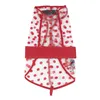 Dog raincoat Minnie Mouse Red