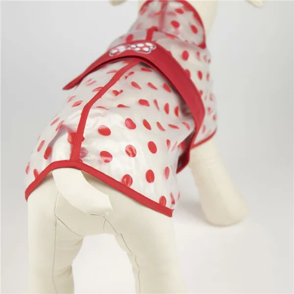 Dog raincoat Minnie Mouse Red