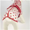 Dog raincoat Minnie Mouse Red