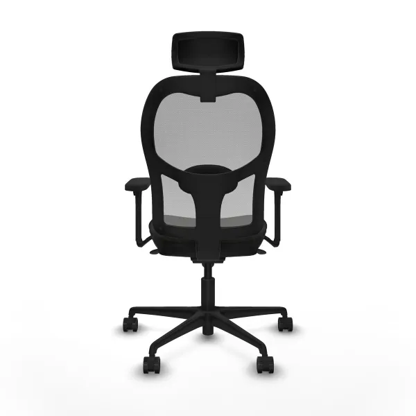 Office Chair with Headrest Piqueras y Crespo 3D036N2 Black