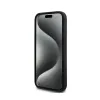 DKNY Liquid Silicone White Printed Logo MagSafe - Case for iPhone 15 Plus / 14 Plus (black)