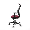 Office Chair with Headrest Jorquera Piqueras y Crespo 1D036G1 Maroon