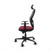 Office Chair with Headrest Piqueras y Crespo 1D036N2 Maroon