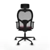 Office Chair with Headrest Piqueras y Crespo 1D036N2 Maroon