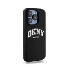 DKNY Liquid Silicone White Printed Logo MagSafe - Case for iPhone 15 Pro (black)
