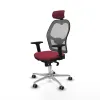 Office Chair with Headrest Jorquera Piqueras y Crespo 2D086G2 Maroon