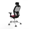 Office Chair with Headrest Jorquera Piqueras y Crespo 2D086G2 Maroon