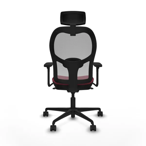 Office Chair with Headrest Jorquera Piqueras y Crespo 3D036N2 Maroon