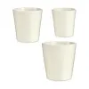 Set of pots White Clay (6 Units)