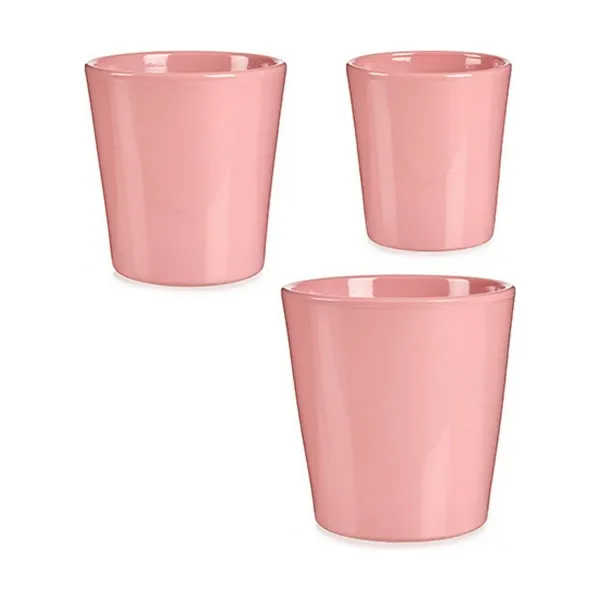 Set of pots Pink Clay (6 Units)