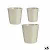 Set of pots Grey Clay (6 Units)