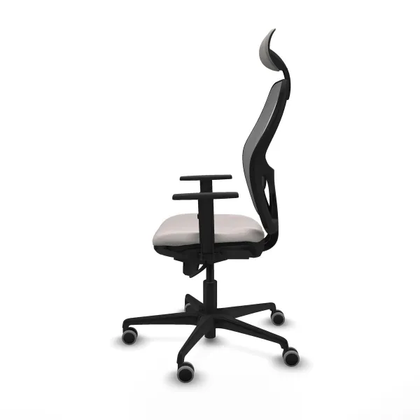 Office Chair with Headrest Jorquera Piqueras y Crespo 1D036G1 White