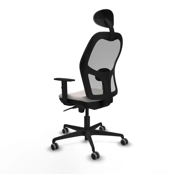 Office Chair with Headrest Jorquera Piqueras y Crespo 1D036G1 White