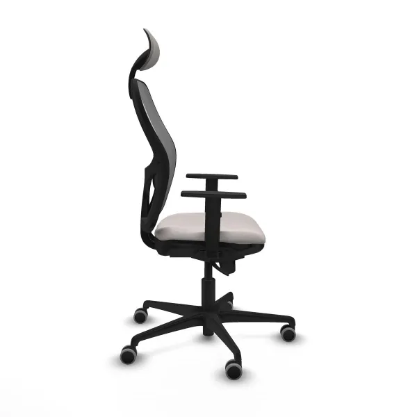 Office Chair with Headrest Jorquera Piqueras y Crespo 1D036G1 White